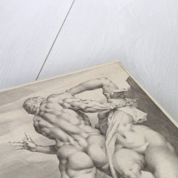 Rape of a Sabine woman, rear view by Louis Renard