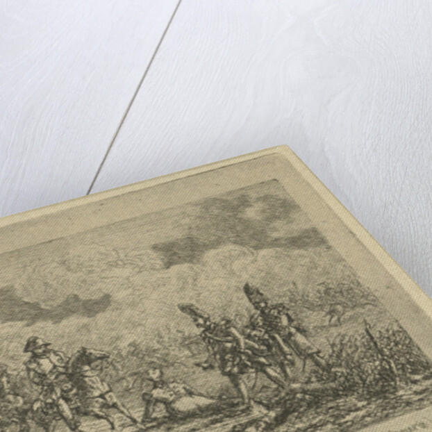 Napoleon to fallen soldiers by Gerardus Emaus de Micault