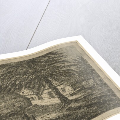 Barnyard by Gerardus Emaus de Micault