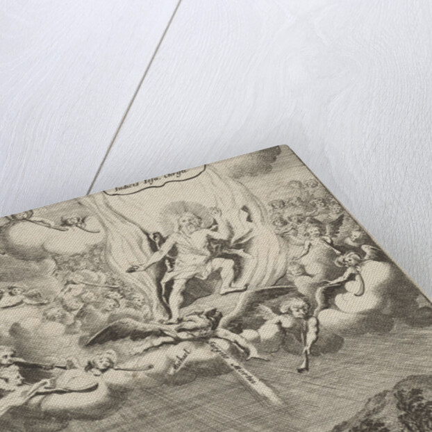 Christ appears in the sky by Gerhard Verstegen