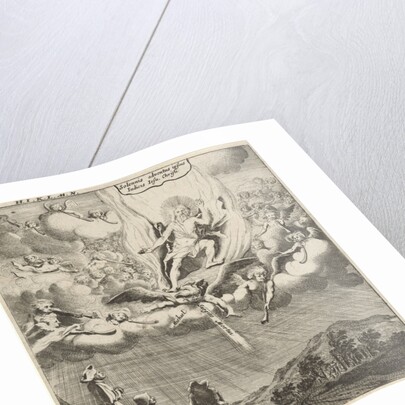 Christ appears in the sky by Gerhard Verstegen