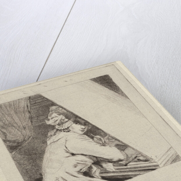 Portrait Marie-Lambertine Coclers by Louis Bernard Coclers