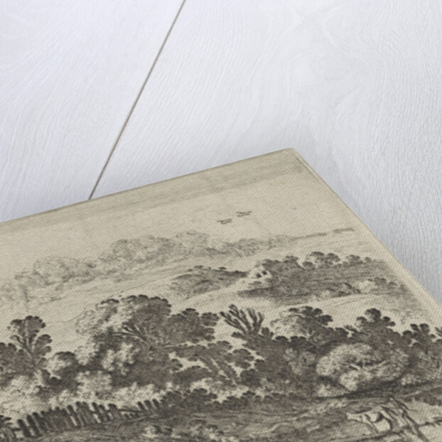 Tobias scares the fish by Hendrick Hondius I