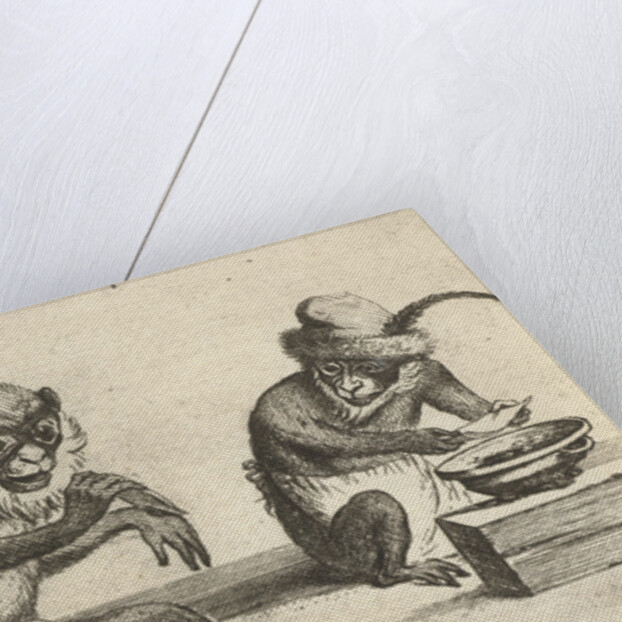 A monkey by David Teniers II