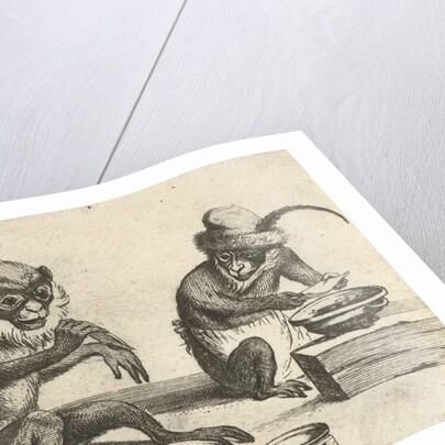 A monkey by David Teniers II