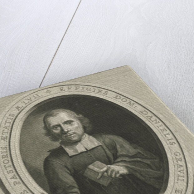 Portrait of Daniel Gravius by Joannes Martens