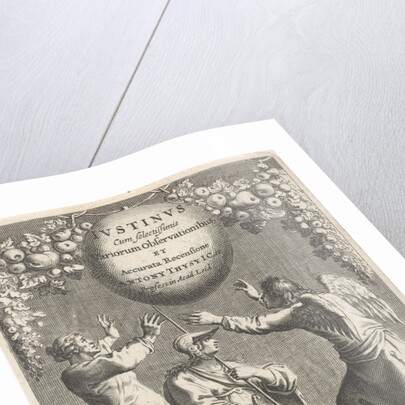 Minerva and two chained figures by Adriaen Wijngaerden