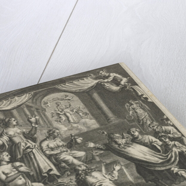 Allegory of conflict by Franciscus Hackius