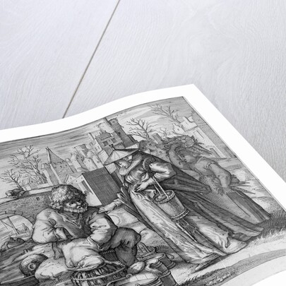 Bird Copper by Claes Jansz. Visscher II