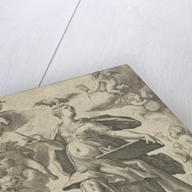 Allegory of art by Claes Jansz. Visscher II