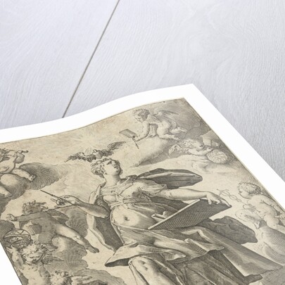 Allegory of art by Claes Jansz. Visscher II