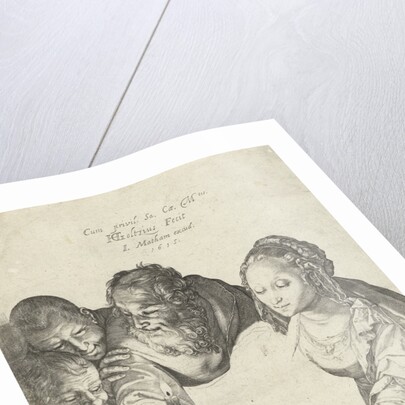 Adoration of the Shepherds by Jacob Matham