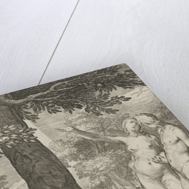 Adam and Eve before the Tree of Knowledge of Good and Evil by Isack Houwens