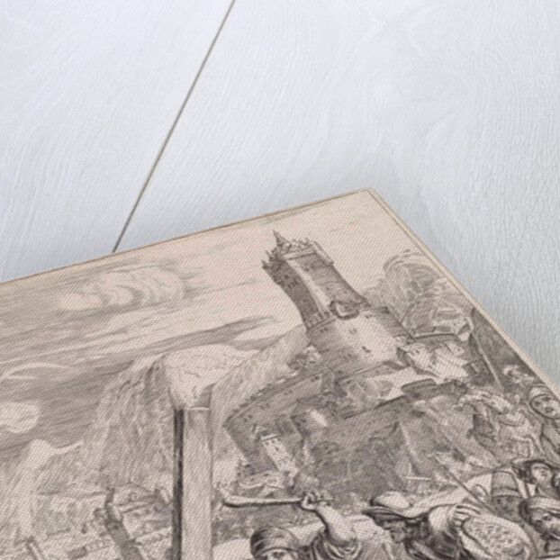 Carrying of the Cross by Hendrick Goltzius