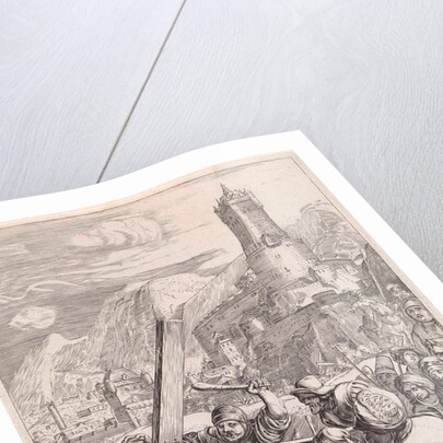 Carrying of the Cross by Hendrick Goltzius