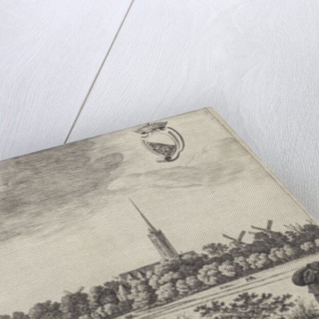 View Utrecht (plate III) by Herman Saftleven