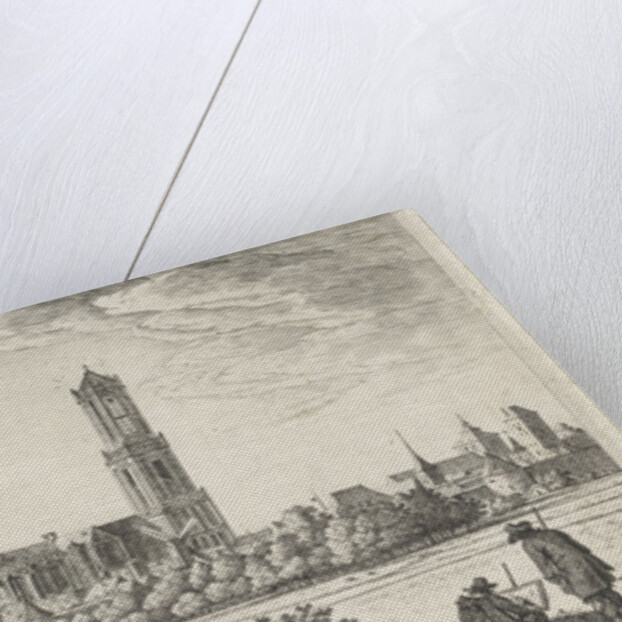 View Utrecht (plate II) by Herman Saftleven