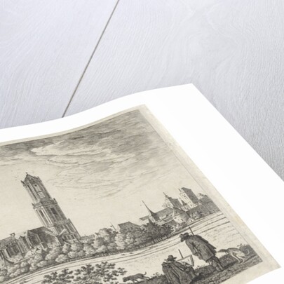 View Utrecht (plate II) by Herman Saftleven