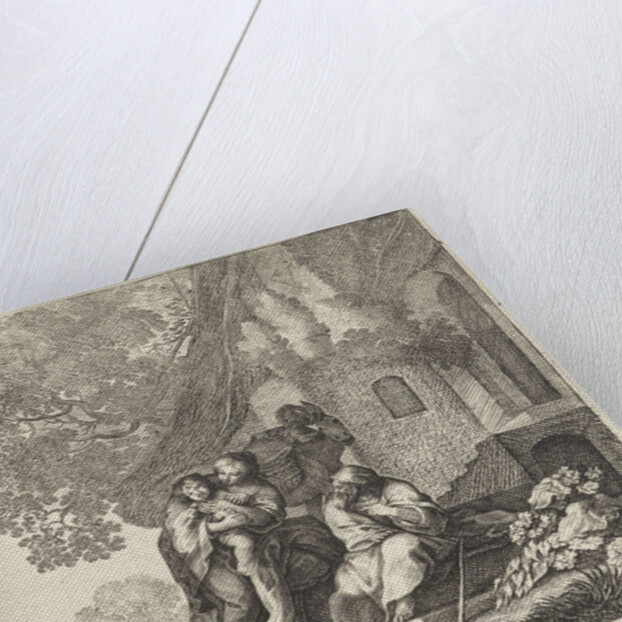 Return of the Holy Family from Egypt by Matheus Moysesz. van Wtenbrouck