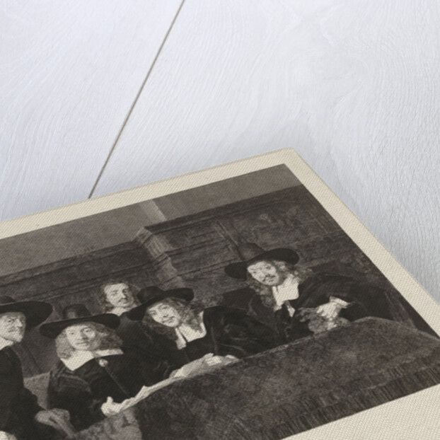 The Sampling Officials by Rembrandt Harmensz. van Rijn