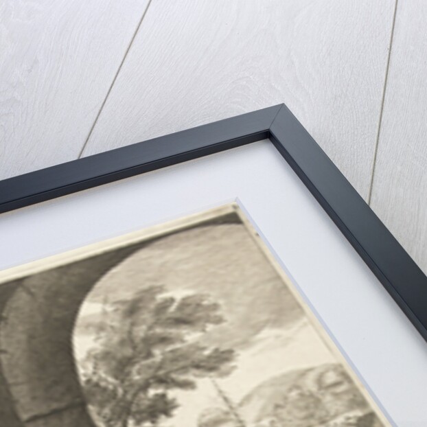September represented as woman at table laden with fruits and vegetables by Joachim von Sandrart