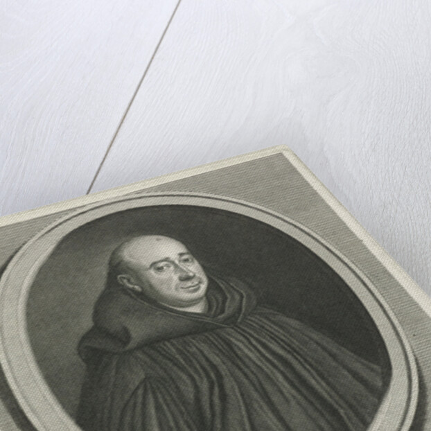 Portrait of the theologian Antoine Augustin Calmet by Nicolas Pitau II