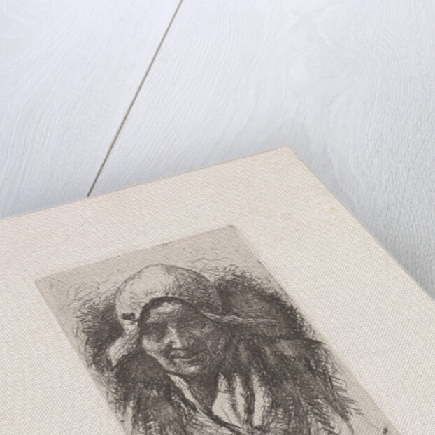 Peasant woman with folded hands by Elchanon Verveer