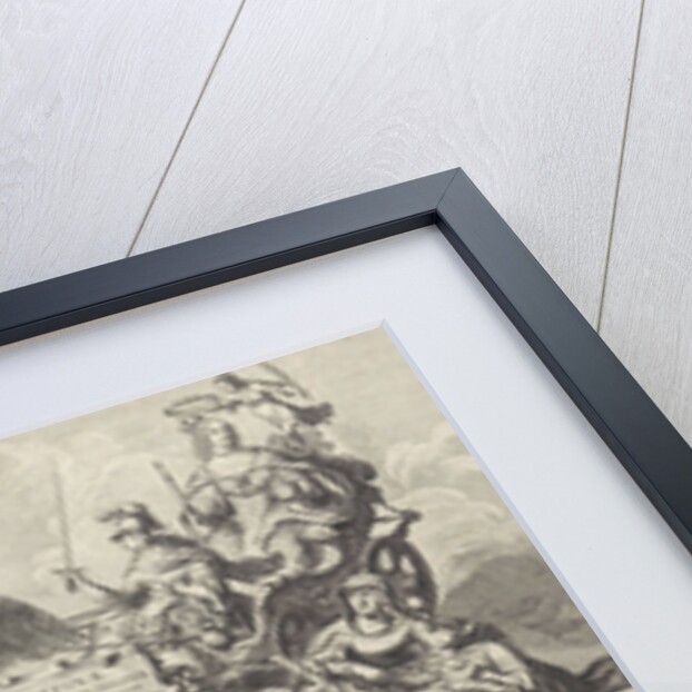 Allegory in honor of Christina of Sweden by Pieter Nolpe