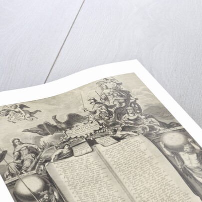 Allegory in honor of Christina of Sweden by Pieter Nolpe