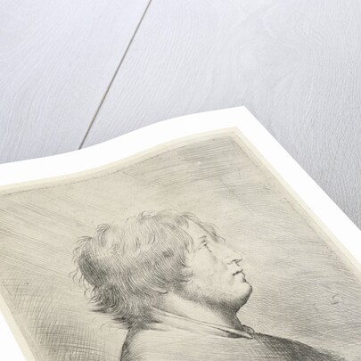 Portrait of a man in profile to the right by Pieter Fransz. de Grebber