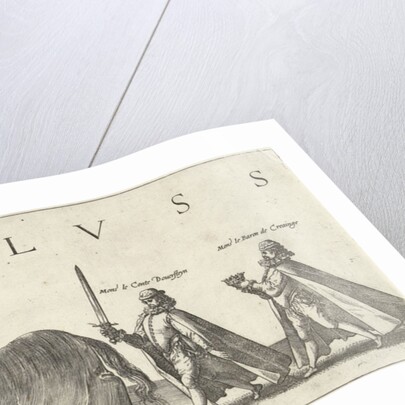 Funeral procession of William of Orange, page 8 by Willem Janszoon Blaeu