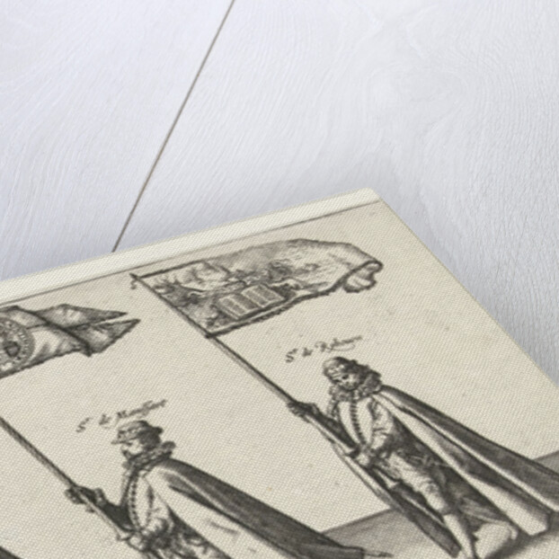 Messrs Jan Bax van Heusden, Dierick Duvoorde, bailiff of Den Briel, Van Marquette, Van Mansaert and Van Ryhoven by Anonymous