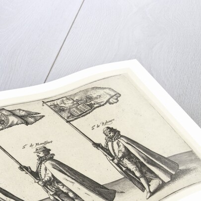 Messrs Jan Bax van Heusden, Dierick Duvoorde, bailiff of Den Briel, Van Marquette, Van Mansaert and Van Ryhoven by Anonymous