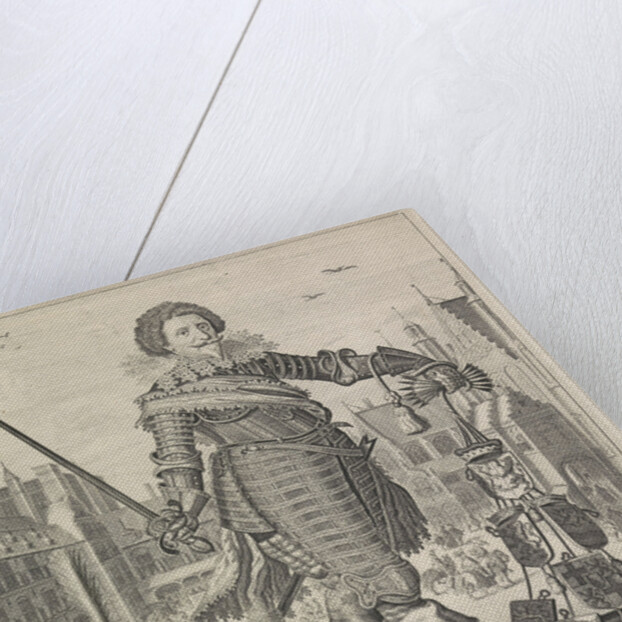 Portrait of Frederik Hendrik, Prince of Orange by Gillis Jacobsz. Quintijn