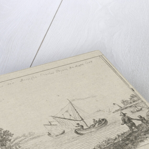 View of a river, Charles Joseph Emmanuel de Ligne by Barsch