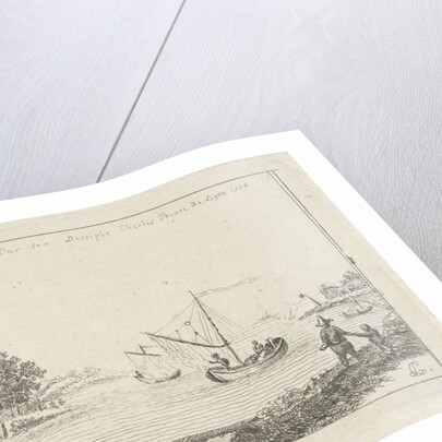 View of a river, Charles Joseph Emmanuel de Ligne by Barsch