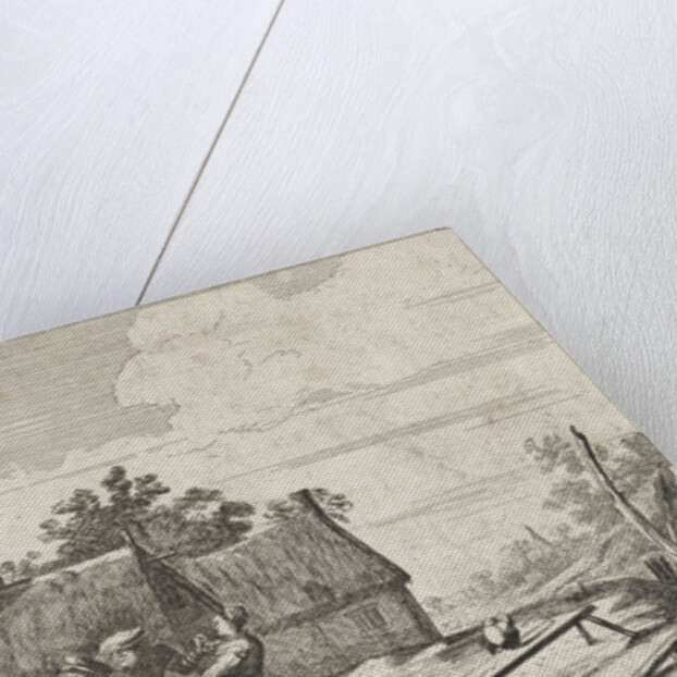 Farmers Dancing to the music of two musicians by Quirin Boel