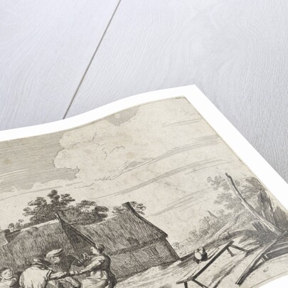 Farmers Dancing to the music of two musicians by Quirin Boel