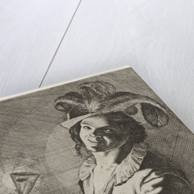 Smiling boy with a glass in hand by Jan Matham