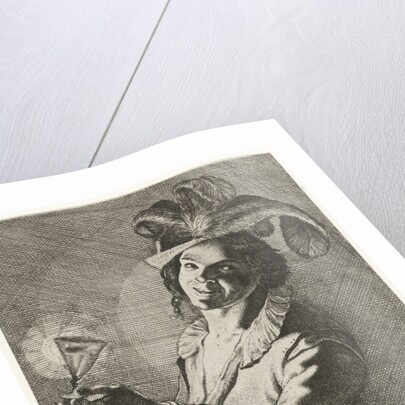 Smiling boy with a glass in hand by Jan Matham