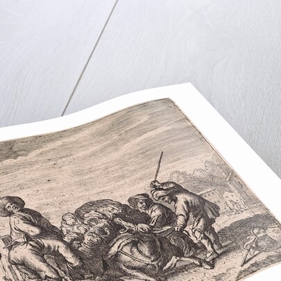 The braying donkey by Cornelis de Wael