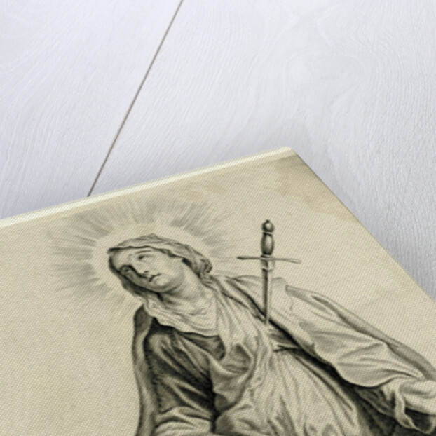 Mary as Mater Dolorosa by Martinus van den Enden I