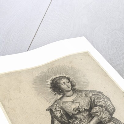 Mary Magdalene as richly dressed woman for conversion by Pieter de Bailliu I