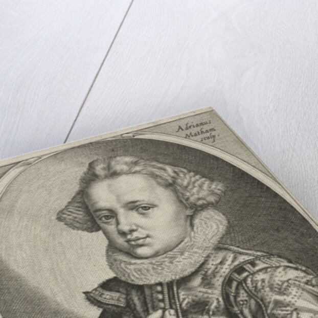 Portrait of Christian of Denmark and Norway by Adriaen Matham