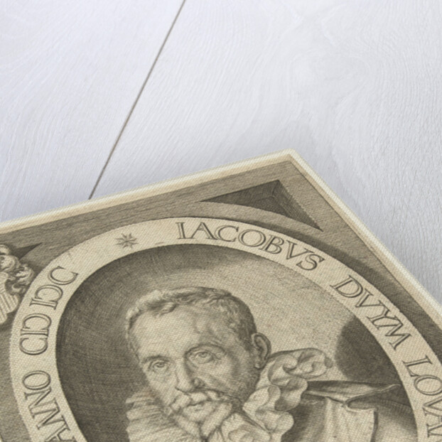 Portrait of Jacob Duym at the age of 53 by Bonaventura Vulcanius