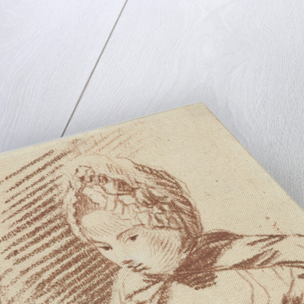 Young mother feeding her child with bottle by Louis Bernard Coclers