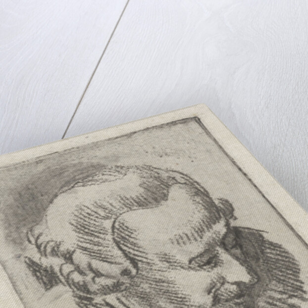 Head Study of Jean Baptiste Coclers by Louis Bernard Coclers