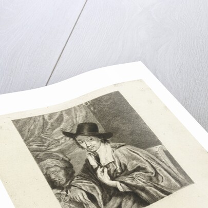 Portrait of the painter Adriaen van Ostade by Adriaen van Ostade