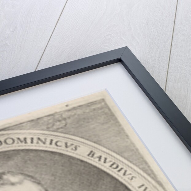 Portrait of Dominicus Baudius by Johannes Woverius