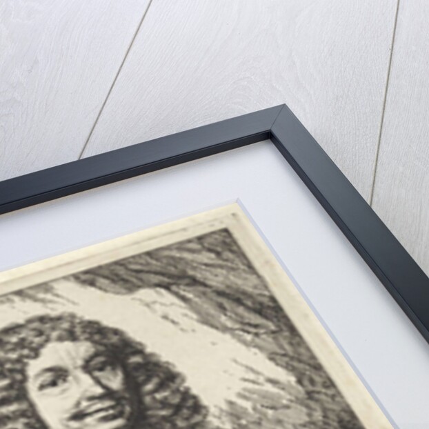 Portrait of the Dordrecht mayor and Admiral Mattheus van den Broucke chest with a jewel and a baton by Godfried Schalcken